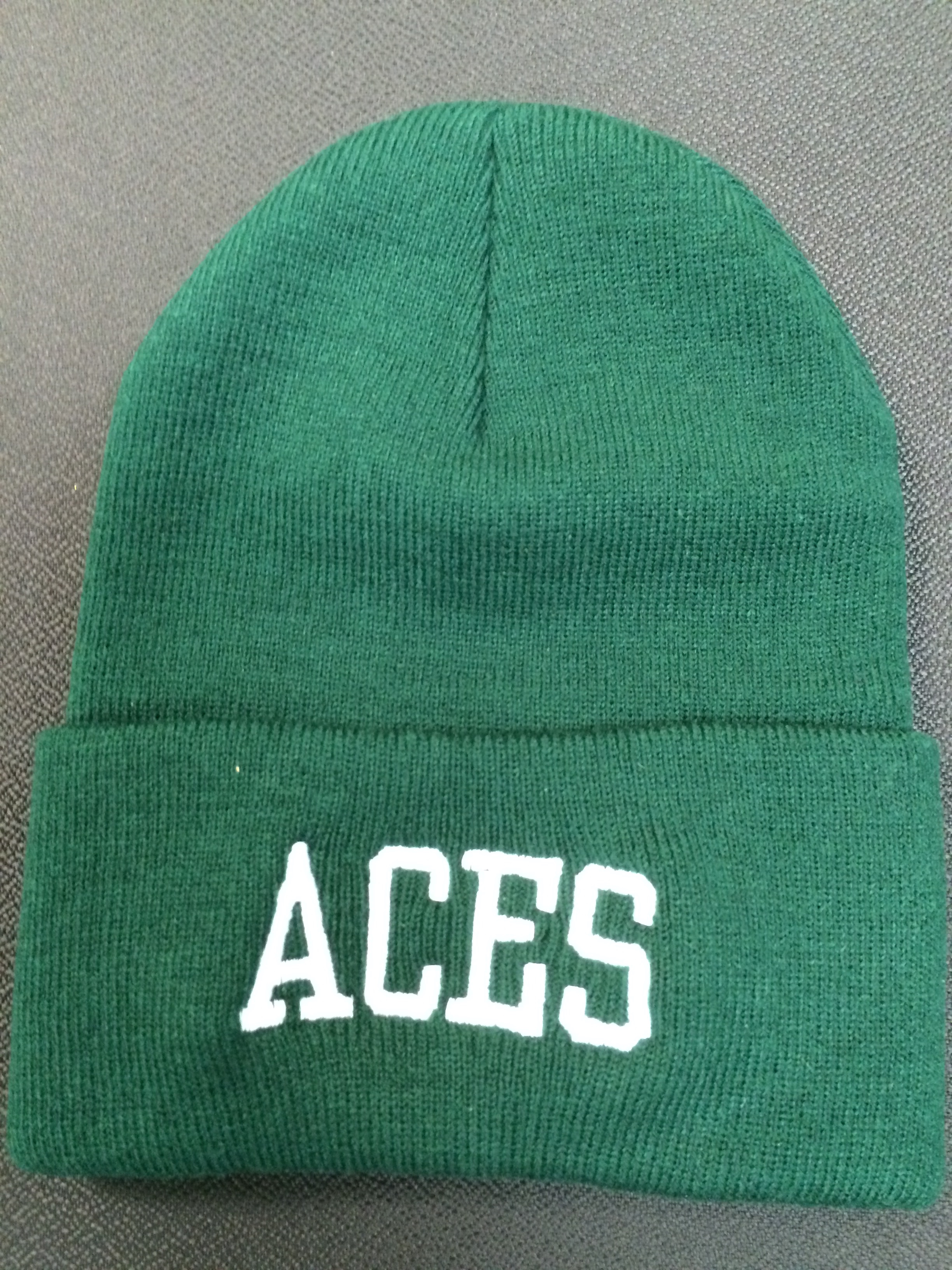 “Aces” Cuffed Knit Cap