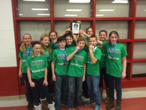 Sixth Grade Academic Team Showcase Champions